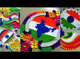 Republic Day Rangoli Designs images